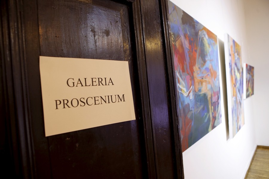 15.09.2015r., Wystawa prac Jana Zwolnickiego w Galerii Proscenium, fot. Mikolaj Kuras