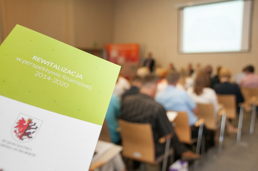 15.09.2016r., Szkolenie „Rewitalizacja w perspektywie finansowej 2014 – 2012”, fot. Mikołaj Kuras