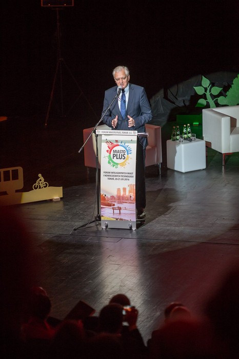 20.09.2016r., Spotkanie w ramach inicjatywy Miasto Plus - Forum Inteligentnych Miast i Nowoczesnych Technologii, fot. Szymon Zdziebło/tarantoga.pl