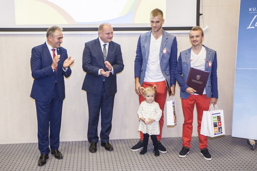 Spotkanie z olimpijczykami w Urzędzie Marszałkowskim, fot. Andrzej Goiński