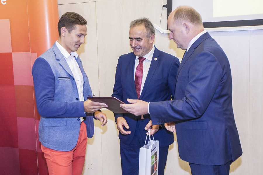 Spotkanie z olimpijczykami w Urzędzie Marszałkowskim, fot. Andrzej Goiński