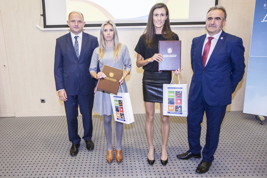 Spotkanie z olimpijczykami w Urzędzie Marszałkowskim, fot. Andrzej Goiński