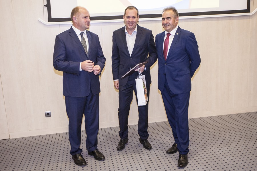 Spotkanie z olimpijczykami w Urzędzie Marszałkowskim, fot. Andrzej Goiński