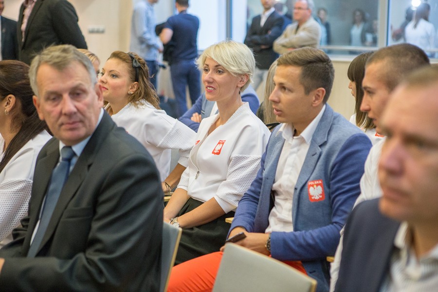 Spotkanie z olimpijczykami w Urzędzie Marszałkowskim, fot. Szymon Zdziebło/Tarantoga.pl