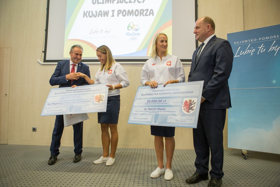 Spotkanie z olimpijczykami w Urzędzie Marszałkowskim, fot. Szymon Zdziebło/Tarantoga.pl