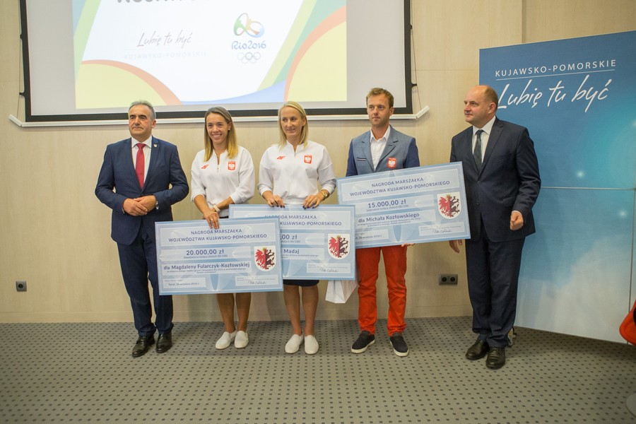 Spotkanie z olimpijczykami w Urzędzie Marszałkowskim, fot. Szymon Zdziebło/Tarantoga.pl