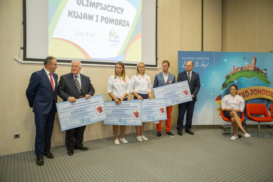 Spotkanie z olimpijczykami w Urzędzie Marszałkowskim, fot. Szymon Zdziebło/Tarantoga.pl