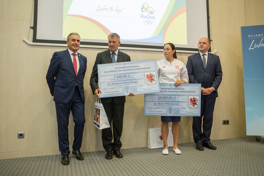 Spotkanie z olimpijczykami w Urzędzie Marszałkowskim, fot. Szymon Zdziebło/Tarantoga.pl