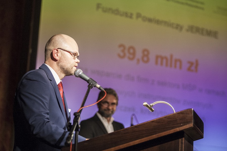 Konferencja podsumowujące funduszu JEREMIE, fot. Andrzej Goiński