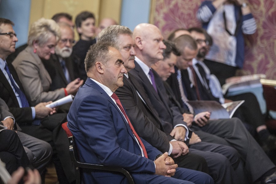 Sesja inaugurująca Rok Rzeki Wisły w Dworze Artusa, fot. Andrzej Goiński