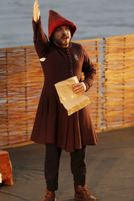 Inscenizacja przy Bulwarze Filadelfijskim, fot. Mikołaj Kuras