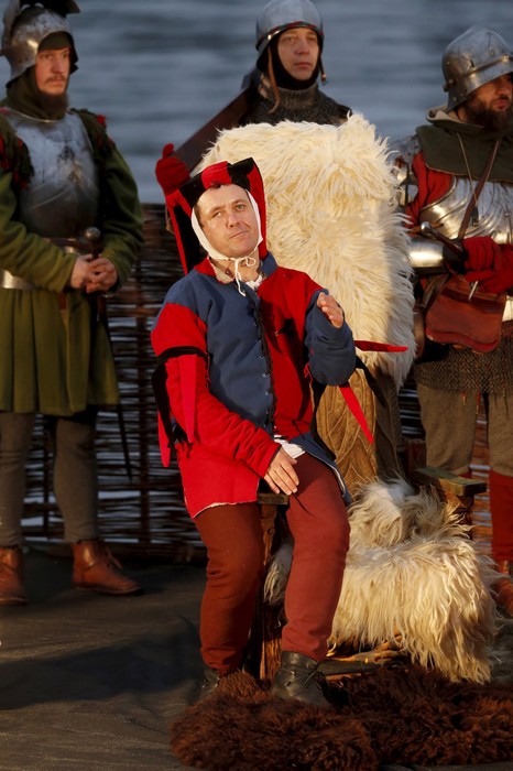 Inscenizacja przy Bulwarze Filadelfijskim, fot. Mikołaj Kuras