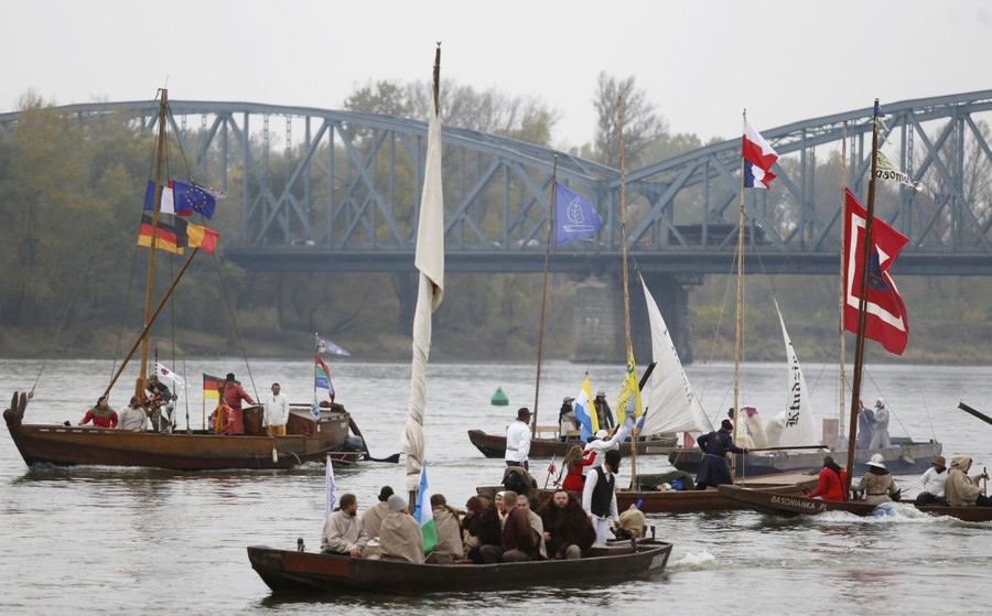 Inscenizacja przy Bulwarze Filadelfijskim, fot. Mikołaj Kuras