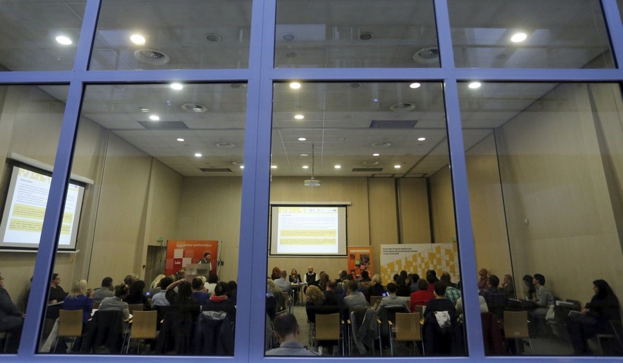 21.10.2016r., Szkolenie RPO - "Aktywne włączenie społeczne", fot. Mikołaj Kuras