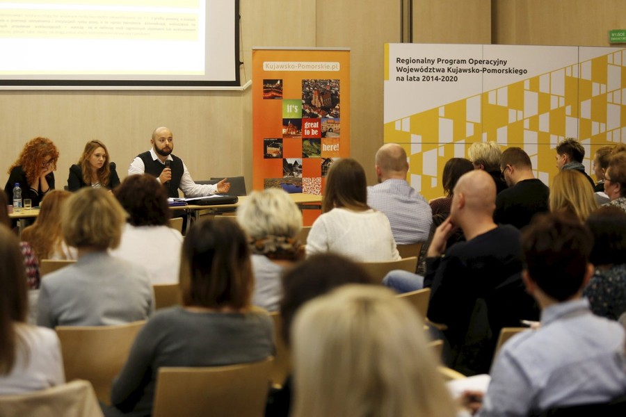 21.10.2016r., Szkolenie RPO - "Aktywne włączenie społeczne", fot. Mikołaj Kuras