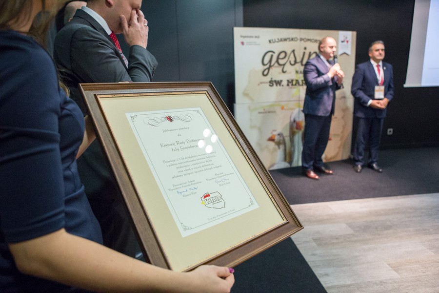 26.10.2016r., 25-lecie Krajowej Rady Drobiarstwa połączone z inauguracją tegorocznej akcji Kujawsko-pomorska gęsina na świętego Marcina, fot. Szymon Zdziebło/tarantoga.pl