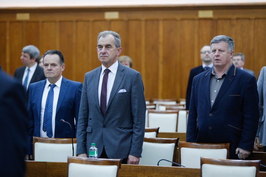 Posiedzenie sejmiku województwa, 28 listopada 2016; fot. Mikołaj Kuras