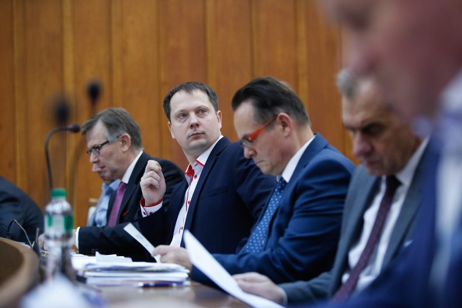 Posiedzenie sejmiku województwa, 28 listopada 2016; fot. Mikołaj Kuras