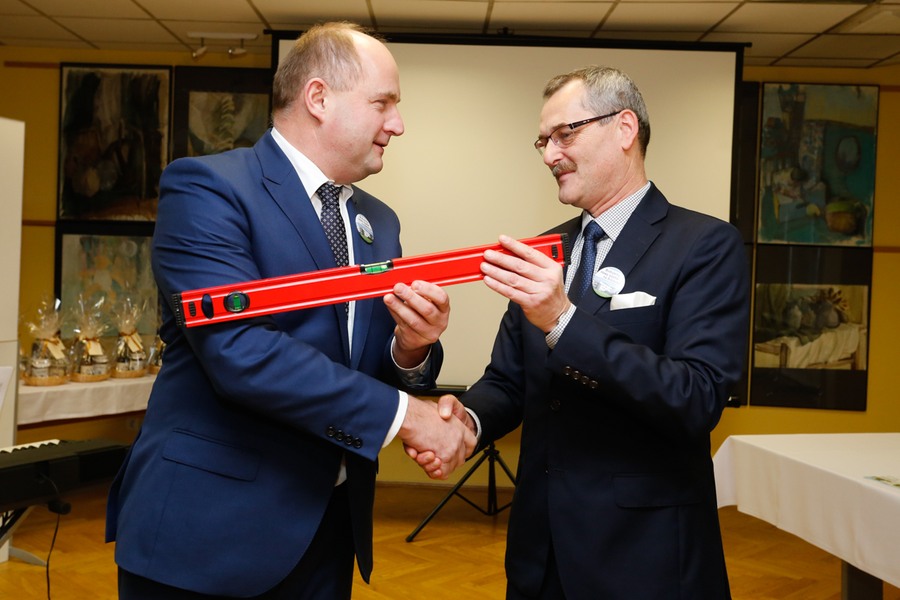 Przekazanie placu budowy w Wojewódzkim Szpitalu Zespolonym w Toruniu, Fot. Mikołaj Kuras