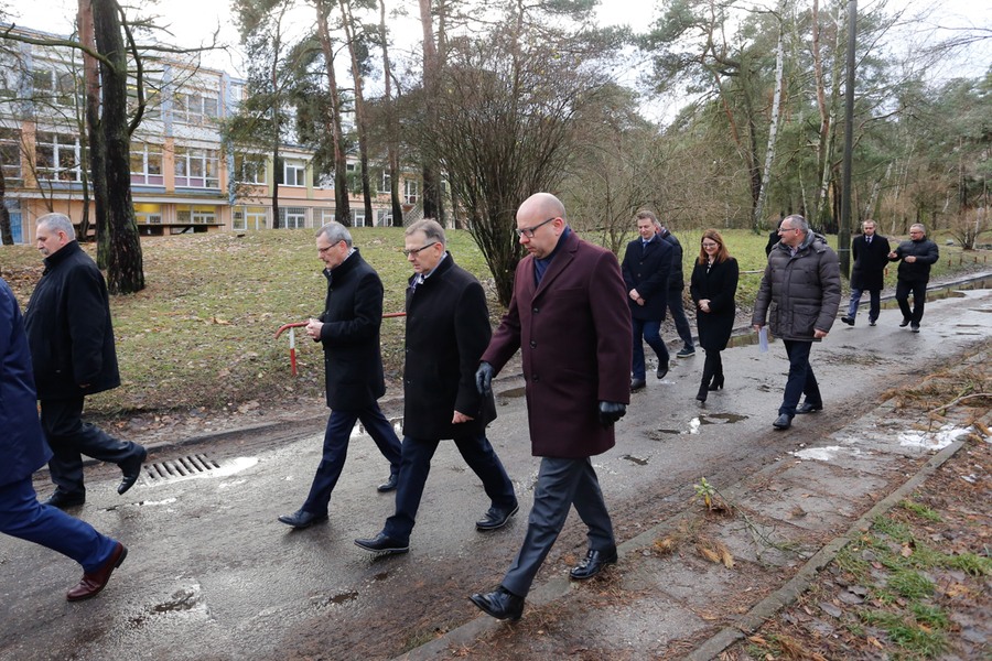 Przekazanie placu budowy w Wojewódzkim Szpitalu Zespolonym w Toruniu, Fot. Mikołaj Kuras