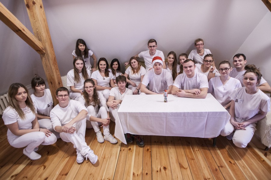 Mikołajki w Medyku, fot. Andrzej Goiński