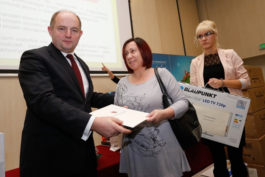 Uroczyste wręczenie nagród w marszałkowskich konkursach edukacyjnych, fot. Mikołaj Kuras