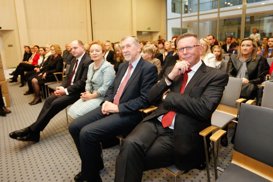 Uroczyste wręczenie nagród w marszałkowskich konkursach edukacyjnych, fot. Mikołaj Kuras