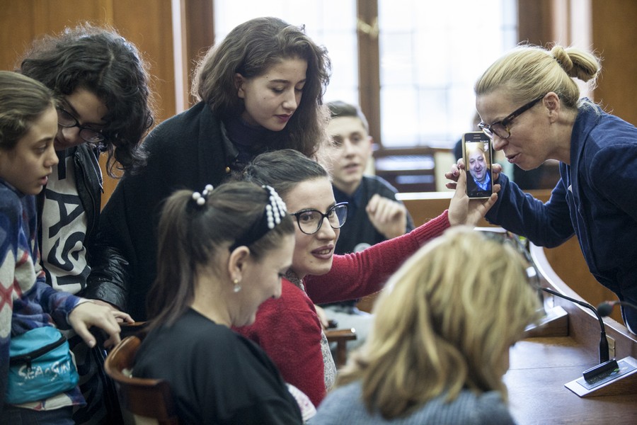 wymiana szkolna pomiędzy V LO a LTD American-Georgian School Progress z Kutaisi